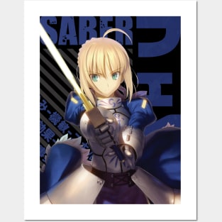 Fate - Saber #07 Posters and Art